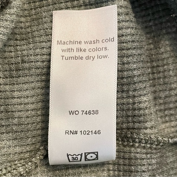 Michael Stars Mary Tie-Dyed Cowl-Neck Shirttail Tunic - Picture 10 of 11